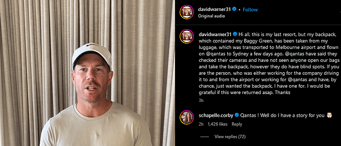 Screenshot 2024-01-02 at 14-58-05 David Warner (@davidwarner31) • Instagram photos and videos